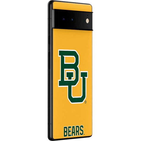 Baylor University BU Yellow Google Pixel 6 Pro Skin